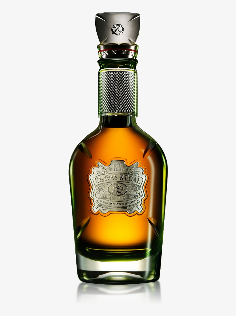 Chivas Regal Bottle - Chivas Regal The Icon Scotch Whisky, transparent png
