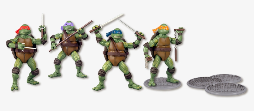 Sewer Squad Members Are Responsible For Processing, - Teenage Mutant Ninja Turtles Leo Classic Movie Figure, transparent png
