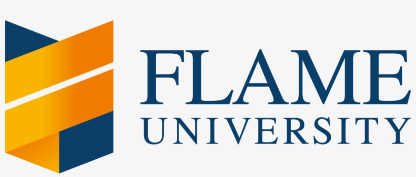 Flame University Pune Logo, transparent png