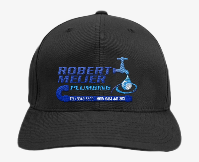Business Logo Design For Robert Meijer Plumbing In - Hat, transparent png