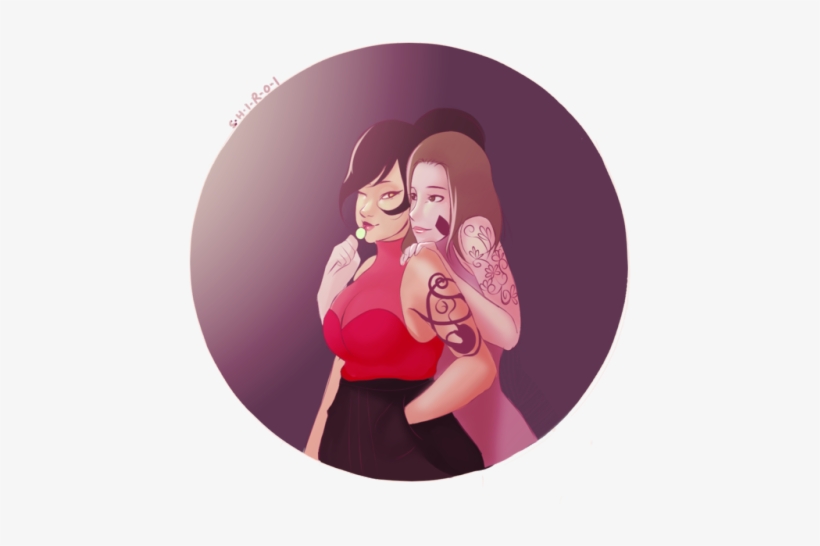 Naruto Femslash Week - Cartoon, transparent png