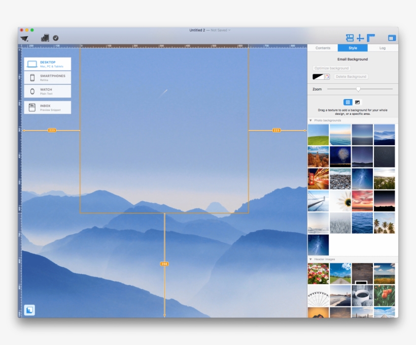 Click On The Bottom Left Icon To Return To The Layout - Email, transparent png