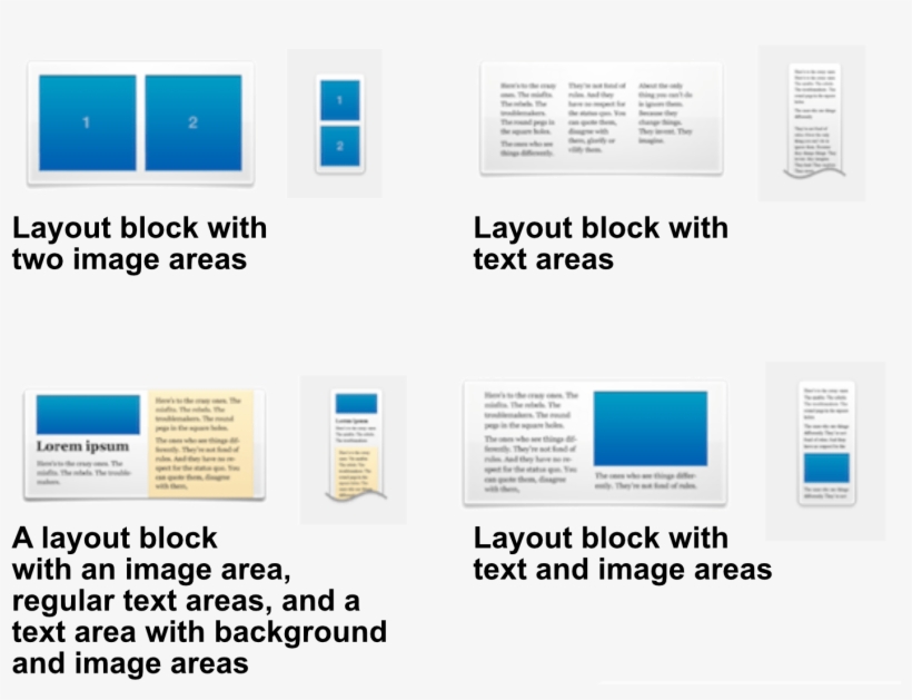 Mail Designer 365 Offers Layout Blocks That Have Text - Email, transparent png