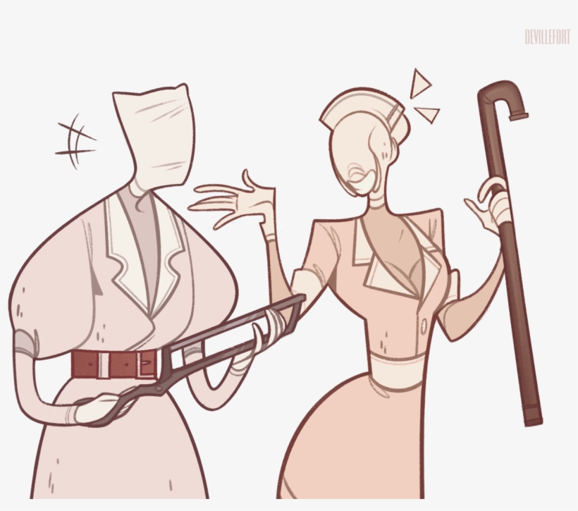 Dead By Daylight X Silent Hill Crossover - Nursing, transparent png