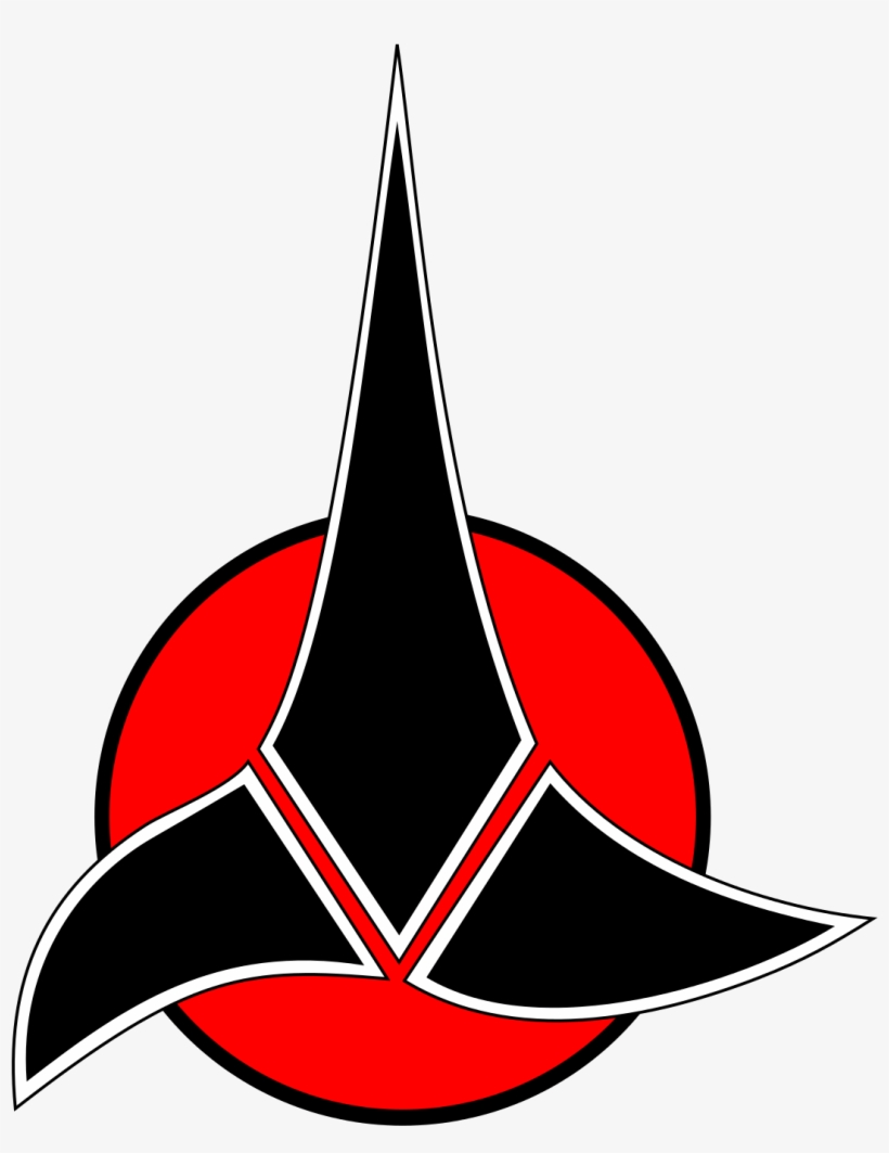 Wikipedia Clipart Freeuse Stock - Klingon Emblem, transparent png