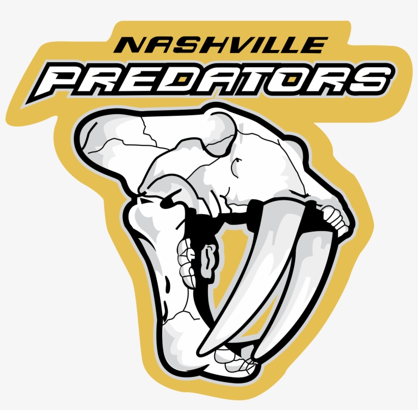 Nashville Predators Logo Png Transparent - Nashville Predators 1998 Jersey, transparent png