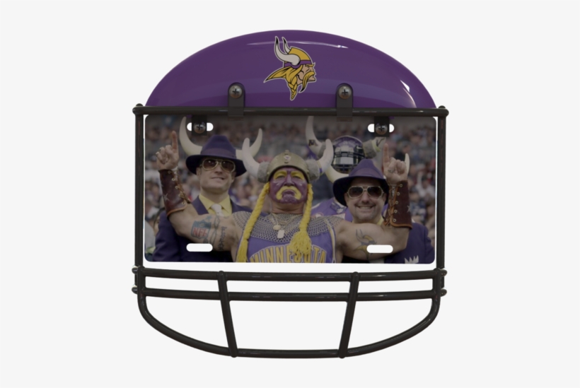 Minnesota Vikings Helmet Frame - Minnesota Vikings, transparent png