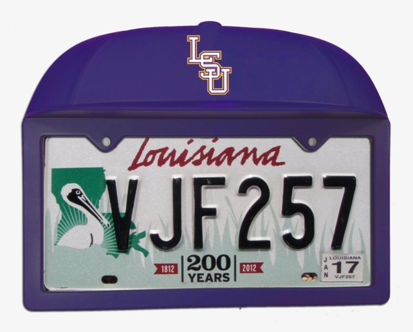 Lsu Louisiana State University Baseball Car Cap - Hunter Louisiana Novelty Metal License Plate Lp-6194, transparent png