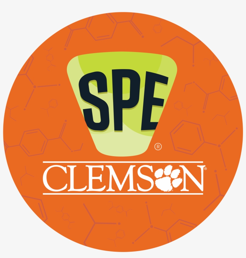 Welcome To The Clemson University Society Of Plastics - Clemson 13.5" Vinyl Decal, transparent png