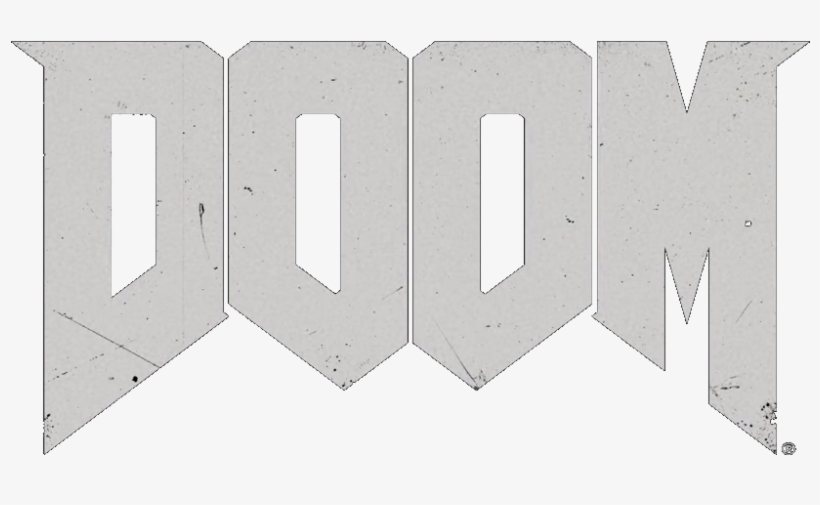 Doom 4 Logo Png Banner Free Download - Doom, transparent png
