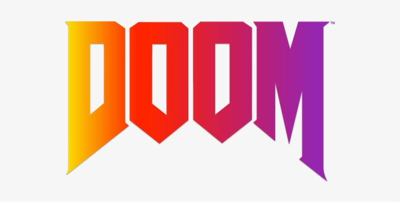 Doom 2016 Black White, transparent png