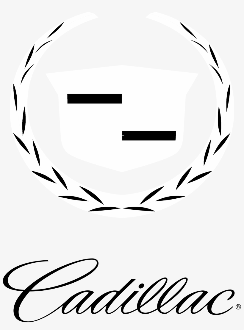 Cadillac Logo Black And White Cadillac Logo Vector Png 2400x3127 Png Download Pngkit