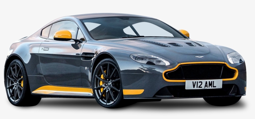 Aston Martin Vantage Gt8 Grey Car Png Image - Aston Martin Vantage, transparent png