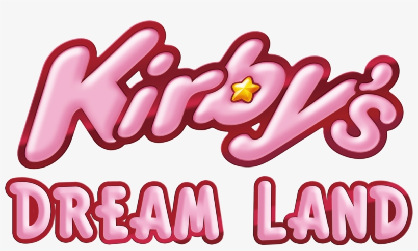 Kirby Logo Png Png Free Download - Kirby Dream Land Logo, transparent png