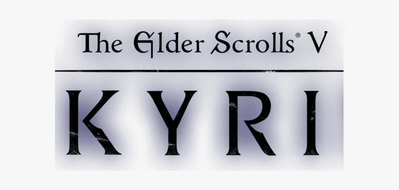 My Blog Is So Ready For Skyrim - Elder Scrolls V Skyrim Vr Logo Png, transparent png