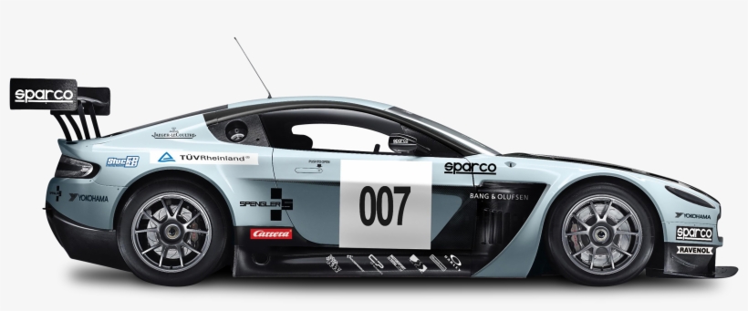 Blue Aston Martin Vantage Gt3 Car Png Image - Professional Pictures Of Cars, transparent png