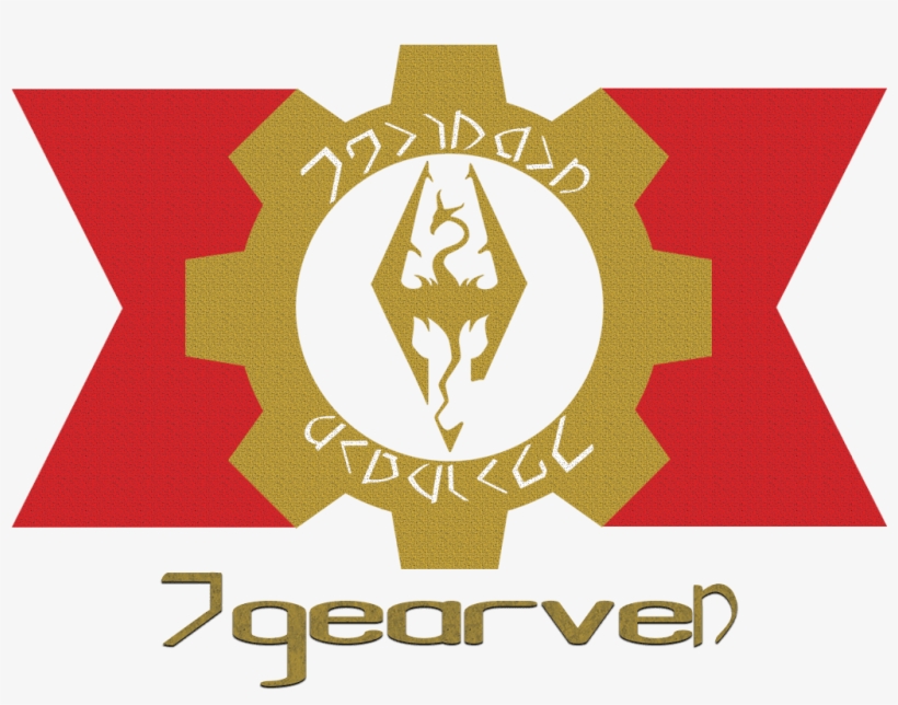 The Dgearven Logo - Custom Women's Cool Two-toned Shirts Video Game Skyrim, transparent png