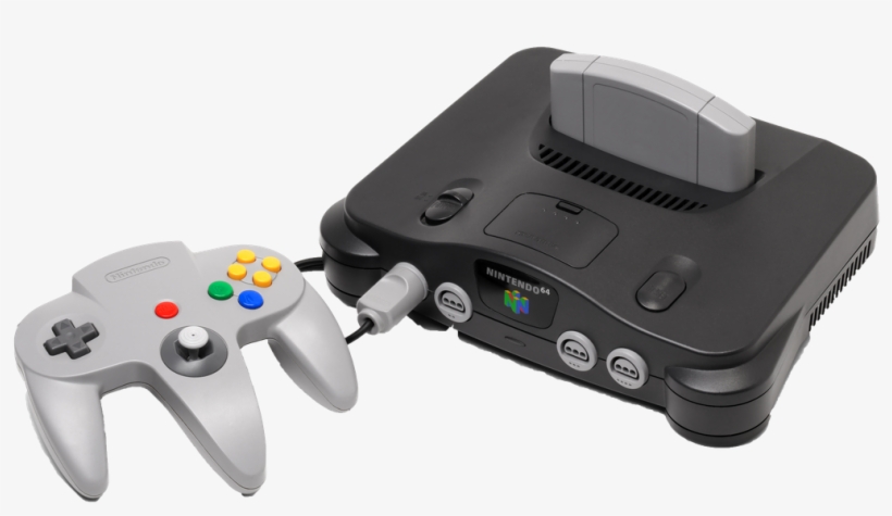 Nintendo 64 Console With Expansion Pack, transparent png