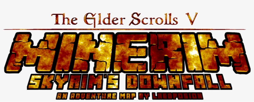 Theelderscrollsv Minerim Skyrim - Poster, transparent png