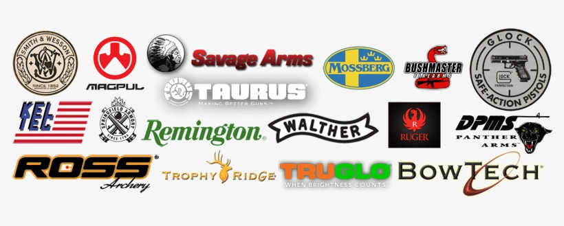 Glock S&w Kimber Colt Fnh Taurus Savage Arms Remington - Smith & Wesson - Round, transparent png
