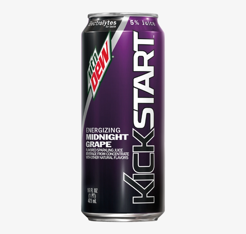Mountain Dew Kickstart Black Cherry, transparent png