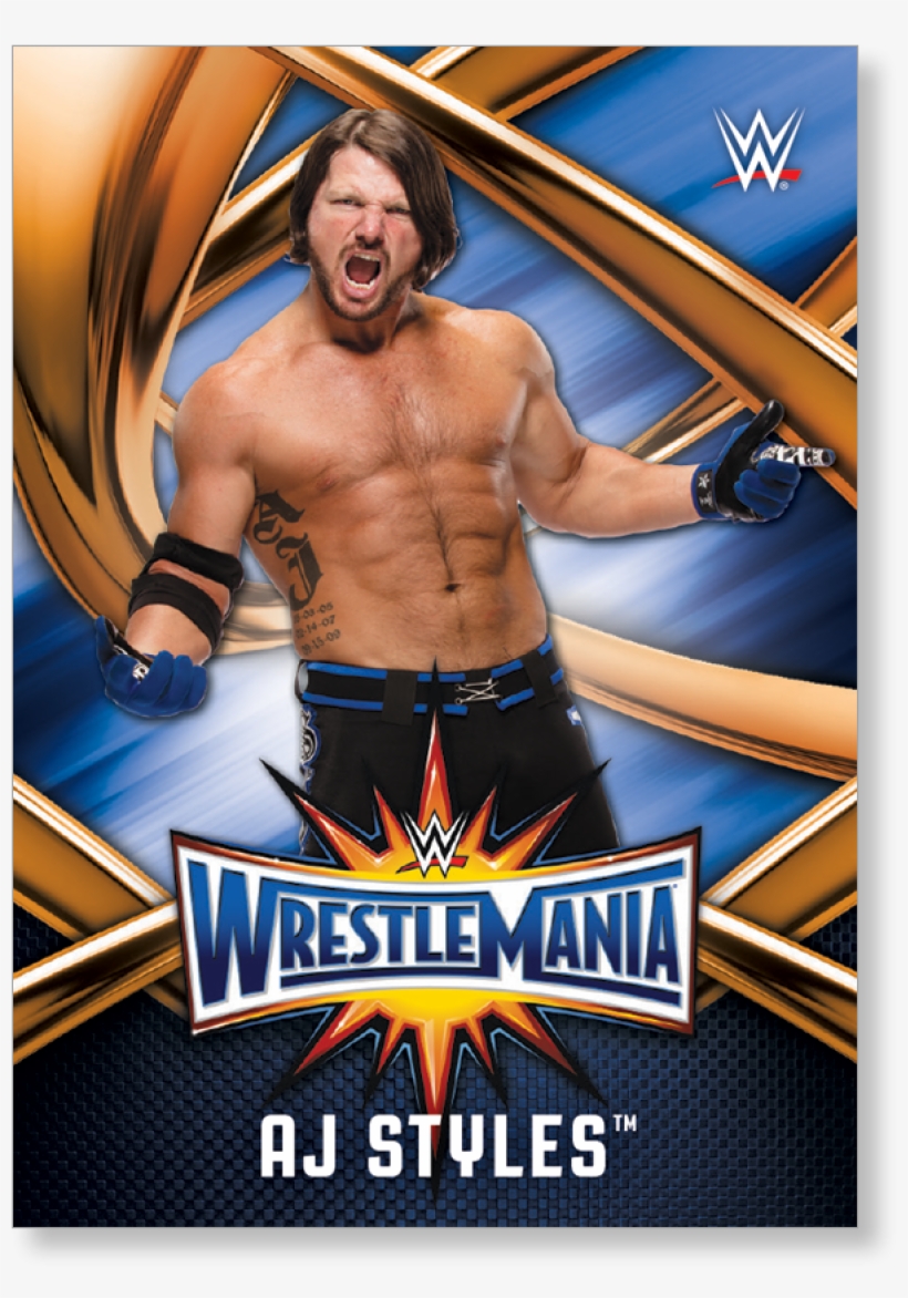 Aj Styles 2017 Wwe Road To Wrestlemania Wrestlemania - Aj Styles Wrestlemania 2017, transparent png