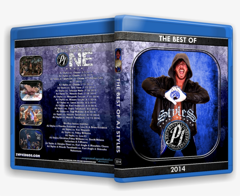 Best Of Aj Styles In 2014 - Aj Styles Blu Ray, transparent png