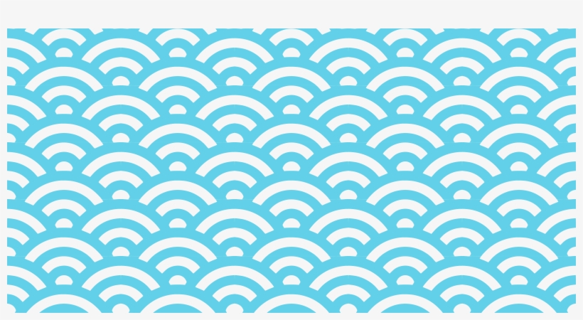 Blue Wave - Repetitive Patterns, transparent png