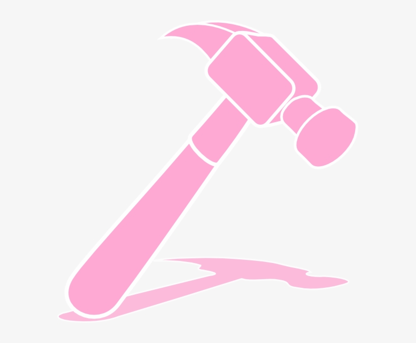 Pink Hammer Clipart 594x597 PNG Download PNGkit