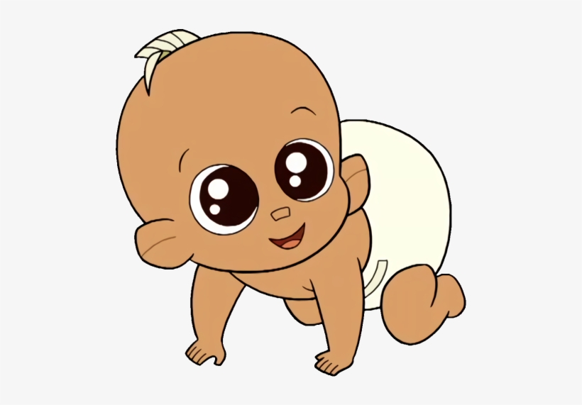 Baby Images Game - Crawling Animated Baby Clipart, transparent png