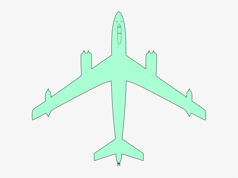 This Free Clipart Png Design Of Sea Foam Green Airplane, transparent png