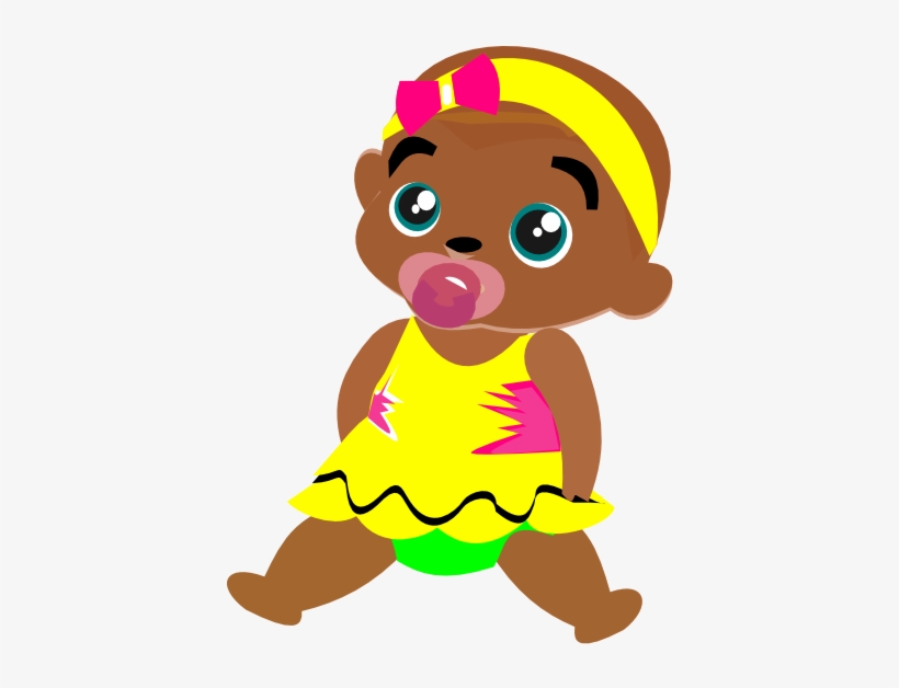 Brown Babies Clipart The Cliparts - Brown Baby Clip Art, transparent png