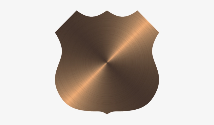 Shield Clipart Transparent Background - Copper, transparent png