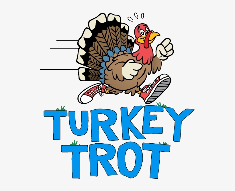Turkey Clipart Exercise - Turkey Trot Clipart, transparent png