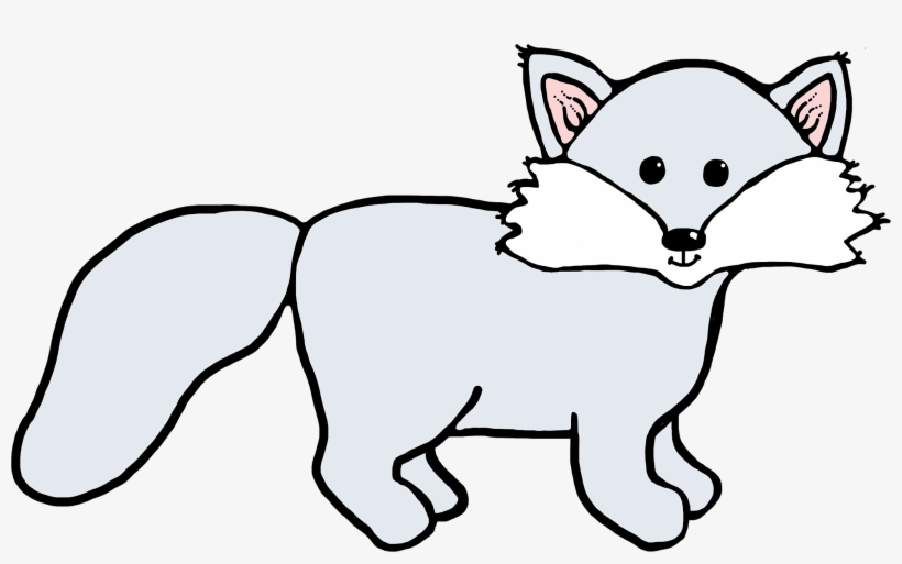 Arctic Fox Clipart - Arctic Animal Clip Art, transparent png