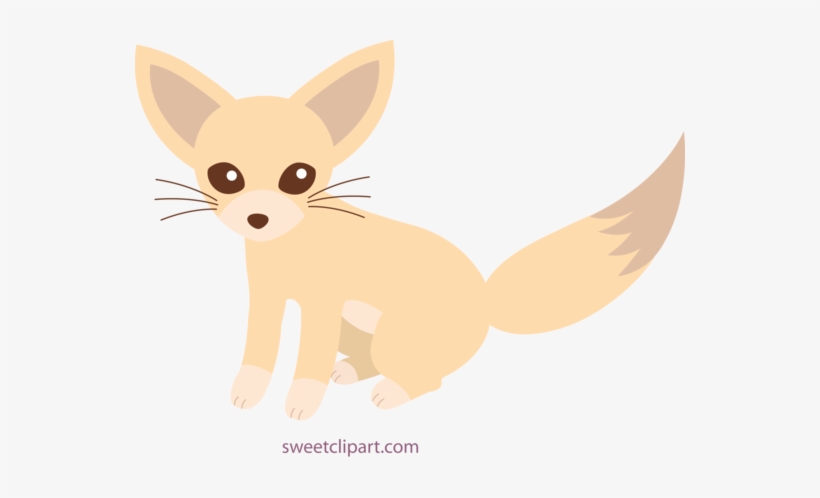 Png Library Download Clipground Cute - Clip Art Fennec Fox, transparent png