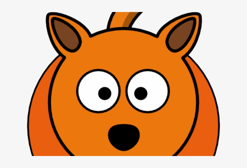 Red Fox Clipart Carton - Orange Cat Clipart, transparent png