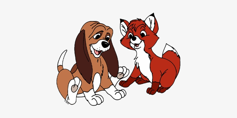 Fox Clipart Fox And The Hound - Fox And The Hound Clipart, transparent png