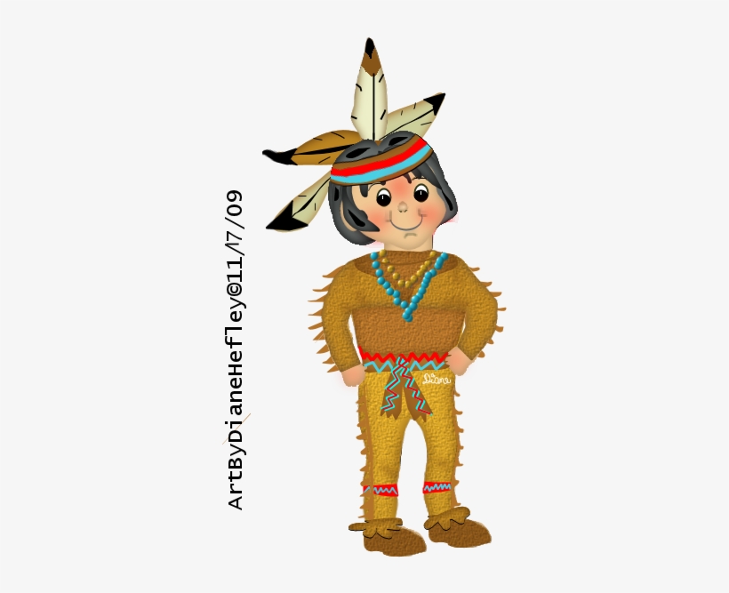 Thanksgiving Indian Boy Clip Art Clip Art - Cartoon, transparent png