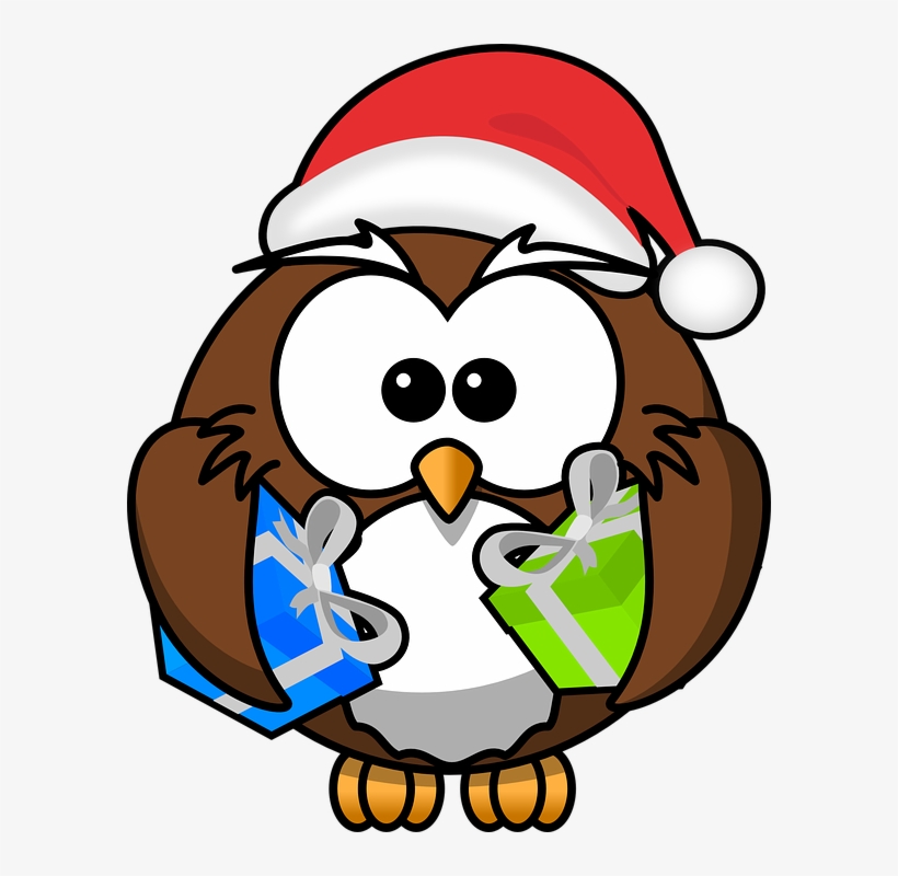 Owl Santa Svg Clip Arts 486 X 595 Px, transparent png