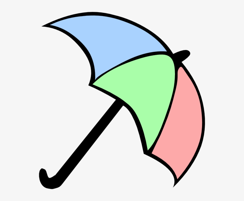 How To Set Use Colorful Cartoon Umbrella Svg Vector, transparent png