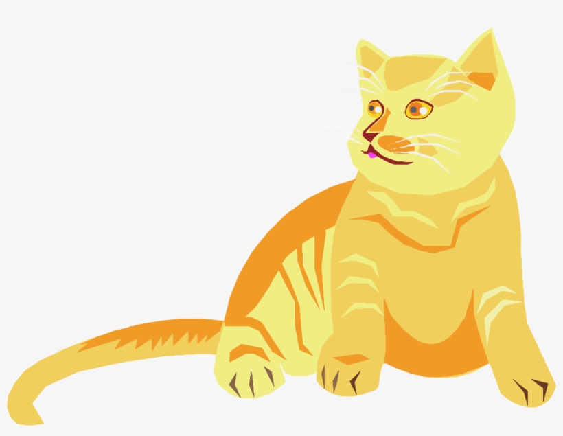 Free Stock Polygonal Big Image Png - Cat Hd Clipart Png, transparent png