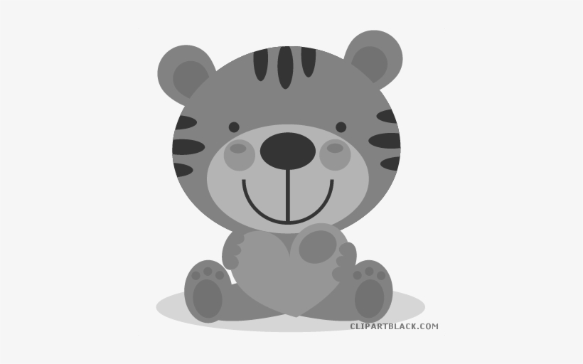 Graphic Library Download Clipartblack Com Animal Free - Tiger Clipart Cute Transparent, transparent png