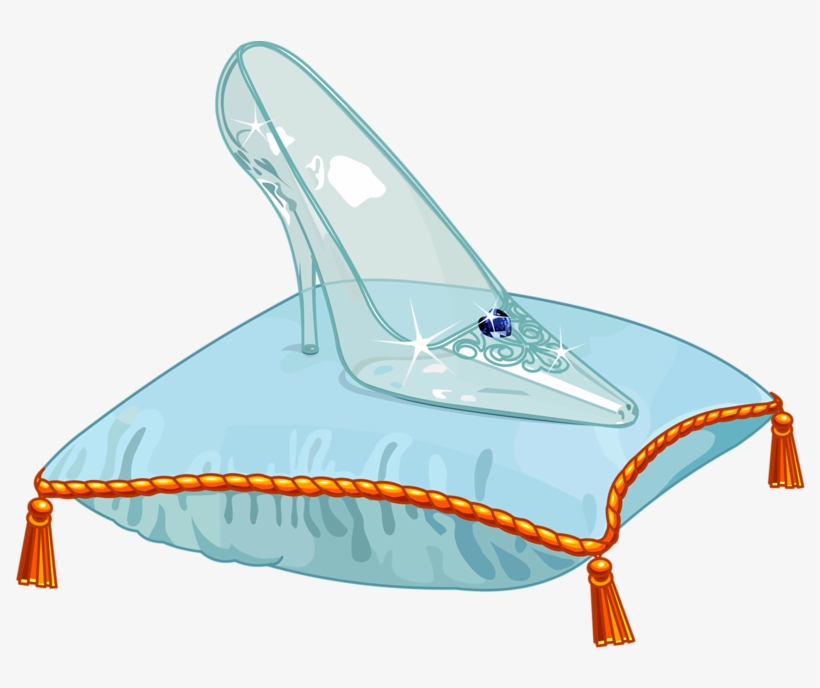 Pillow Vector Png Download - Glass Slipper Cinderella, transparent png
