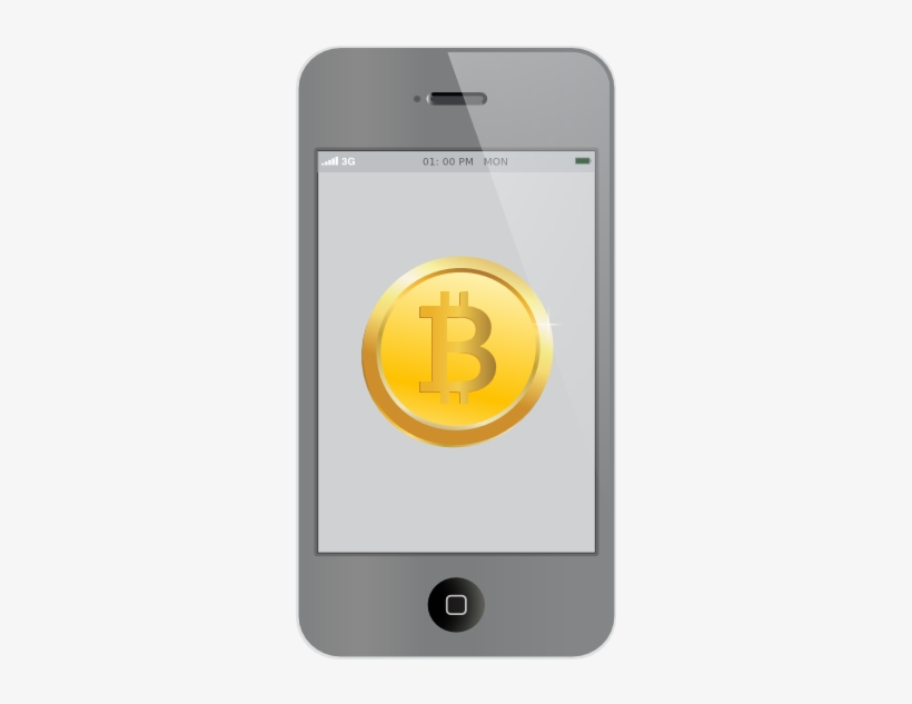 Bitcoin Inside Iphone - Iphone, transparent png