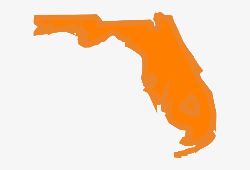 Clip Art At Clker - Florida State Outline Png, transparent png