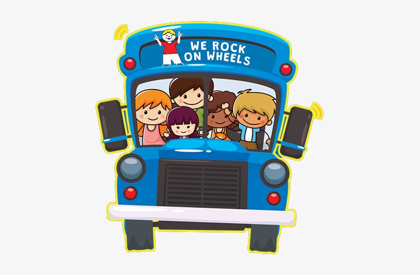 Transparent Library A Mobile Kid S Gym For All - Blue School Bus Clipart, transparent png