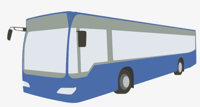 School Bus Coach Clip Art - Blue Bus Png, transparent png