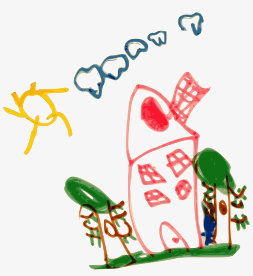 This Free Icons Png Design Of Kindergarten Art House, transparent png