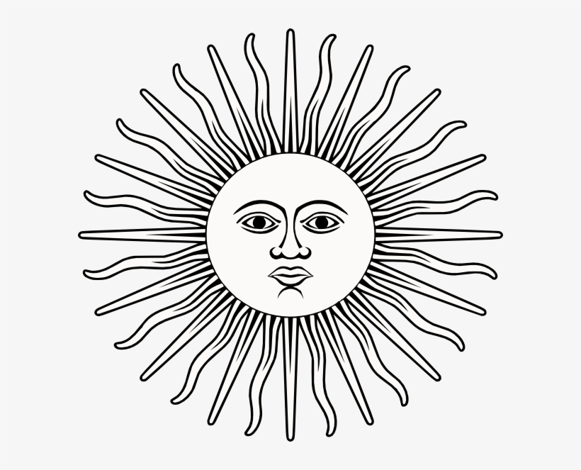 Drawing Sun 91 - Sol Argentina, transparent png